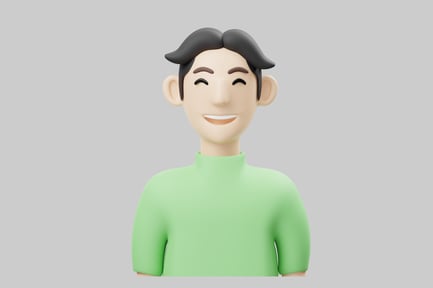 Preview: Cartoon style male character