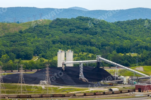Preview: Coal-fired power plant producing electricity.