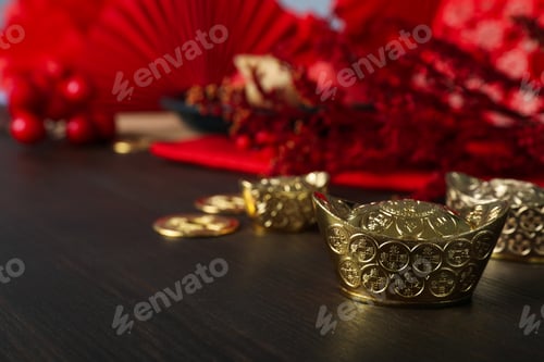 Preview: Concept of Happy Chinese new year, space for text