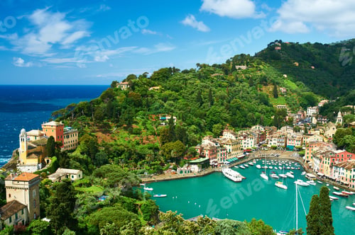 Preview: Portofino village on Ligurian coast, Italy