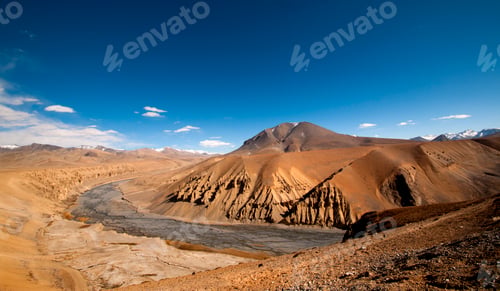 Preview: Landscape of mountain river, Mountain stream, Ladakh