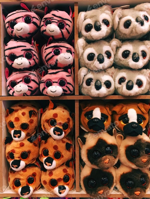 Preview: Funny soft toys