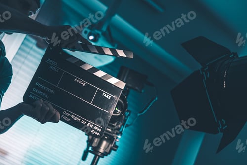 Preview: Movie Clapper Board in Action