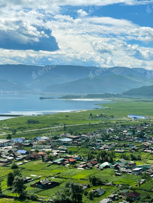 Preview: Lake Baikal and the village of Kultuk, Irkutsk region, Russia