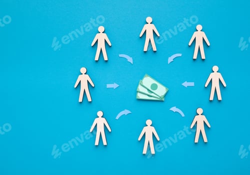 Preview: People deciding to help with money through the internet