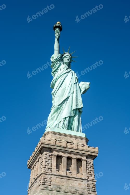 Preview: The famous Statue of Liberty in New York