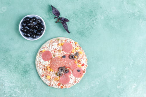 Preview: Fresh homemade frozen mini pizzas.