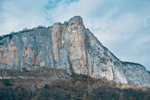 Preview: high mountains landscape autumn grass sky clouds fresh air