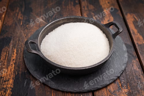 Preview: Bright and clean granulated sugar, an essential ingredient for delicious treats and drinks