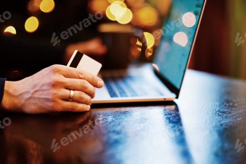 Preview: millennial working remotely using laptop using technology business