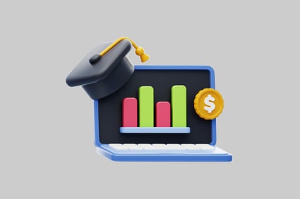 Preview: Finance education learning on computer