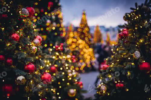 Preview: Christmas decor and Christmas lights in Moscow, Festive spirit