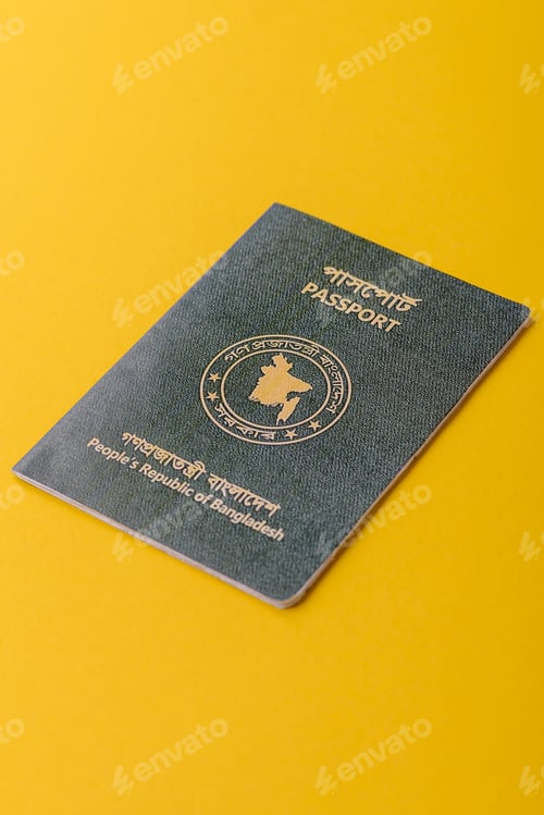 Preview: International passport of Bangladeshi citizen for global business
