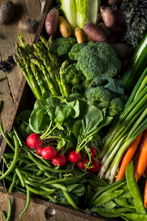 Preview: Raw Organic Spring Farmers Market Box