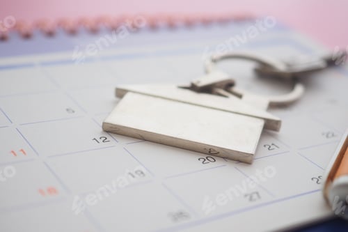 Preview: Home key on calendar page marks important date