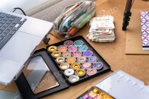 Preview: Creative Exploration: LGBTQ+ Illustrator Pushing Boundaries in Watercolor