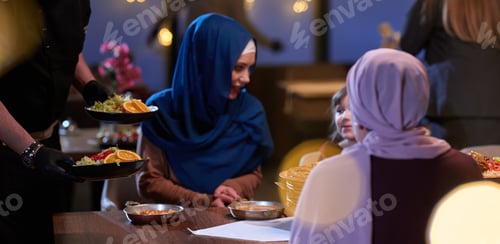 Preview: A modern and traditional European Islamic family comes together for iftar in a contemporary