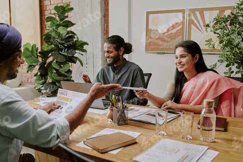 Preview: Engaged Professionals Collaborating on Business Goals