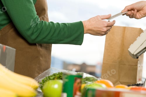 Preview: Smooth Transaction at the Grocery Store Checkout
