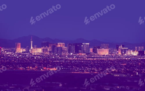 Preview: Las Vegas Cityscape at Night