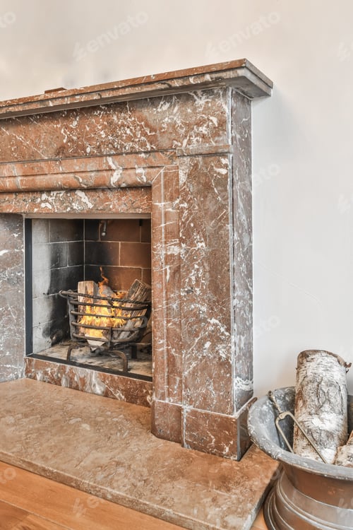 Preview: Stylish fireplace design