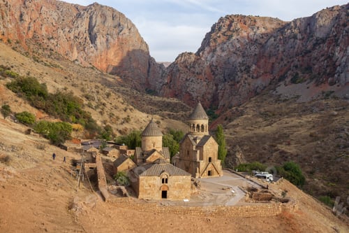 Preview: Monastery Noravank in the mountains