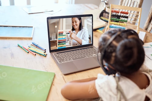 Preview: Young Learner Engages in Online Education at Home