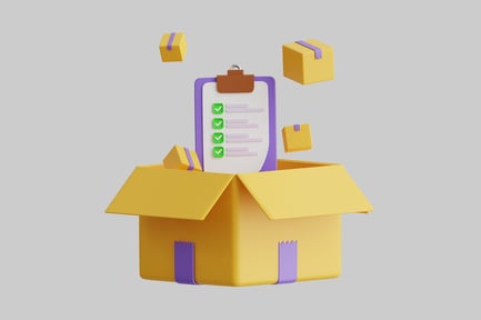 Vista previa: Concepto de caja de auditoría y lista de verificación