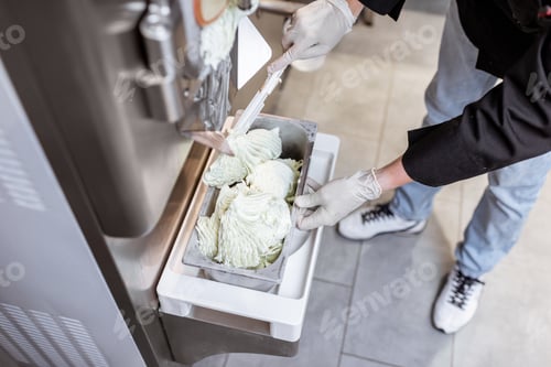 Preview: Chef making ice cream