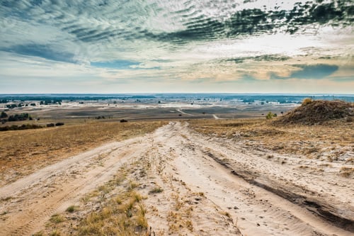 Preview: view of Kharkov desert in autumn