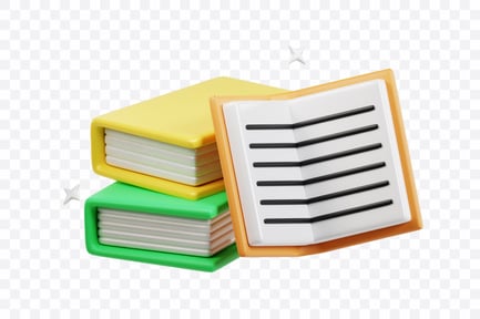 Preview: Colorful Books Stack