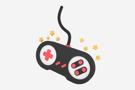 Preview: Controller with Spark 3D Illustration