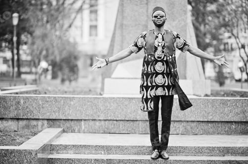 Preview: African stylish and handsome man