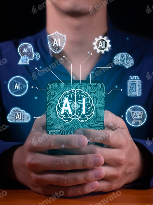 Vertical Image on Unlocking the Potential of Interconnected AI to Boost Efficiency Across Industries