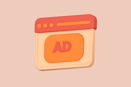 Preview: Web Ads 3D Illustration