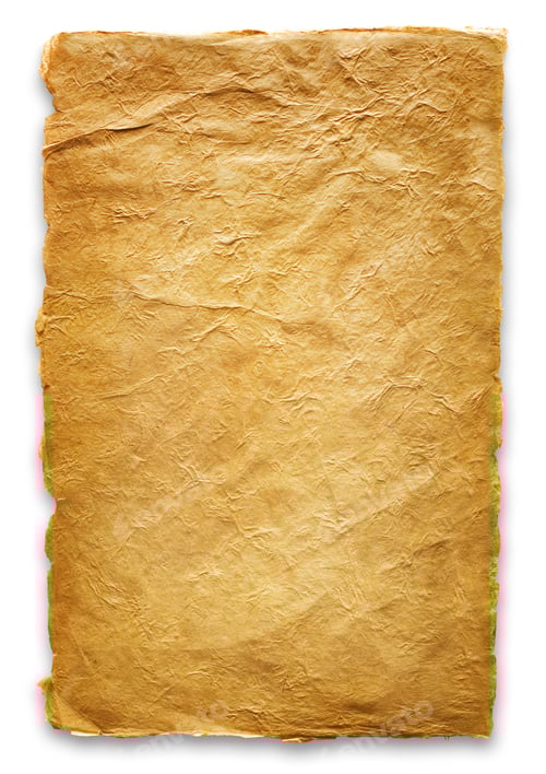 Preview: Hand-made paper on white