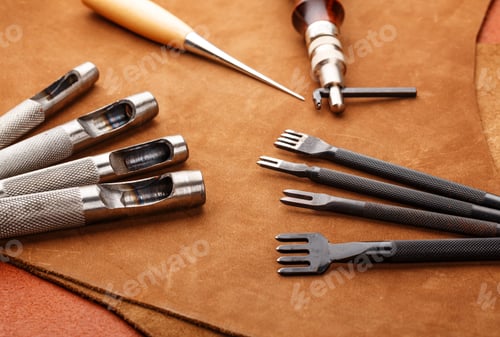 Preview: Leather craft hand tool