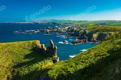 Preview: Village of St. Abbs, Starney Bay - Nature Reserve, Berwickshire, Scotland, UK