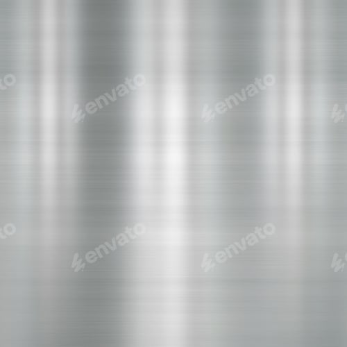 Preview: Brushed metal plate