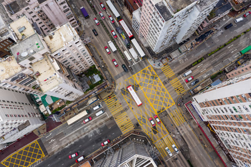 Preview: Mong Kok, Hong Kong 21 March 2019: Hong Kong city from top
