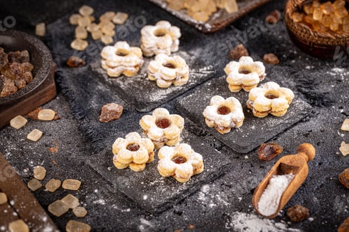 Preview: Homemade linzer cookies