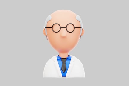 Preview: Cartoon doctor character