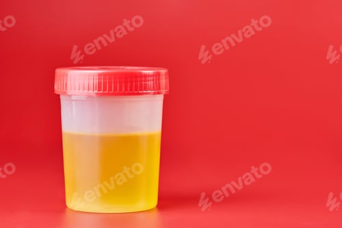 Preview: Urinalysis for urolithiasis in container