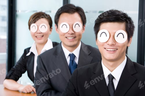 Preview: Happy office workers