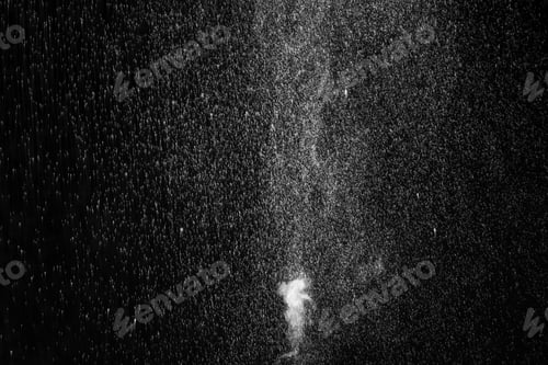 Preview: curly white steam and splashing water splashing. Abstract background, design element