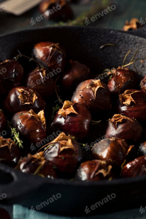 Preview: Organic Roasted Chestnuts with Herbs