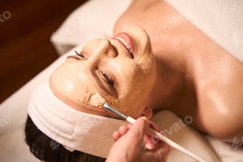 Preview: Beauty therapist carrying out skin rejuvenation procedure on female