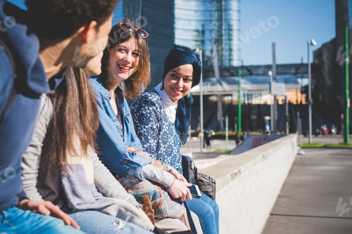 Preview: Multiracial group young people
