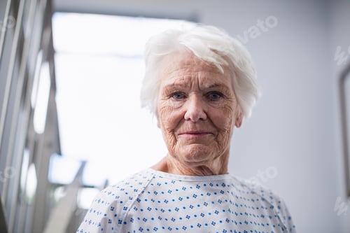 Preview: Portrait of smiling senior woman