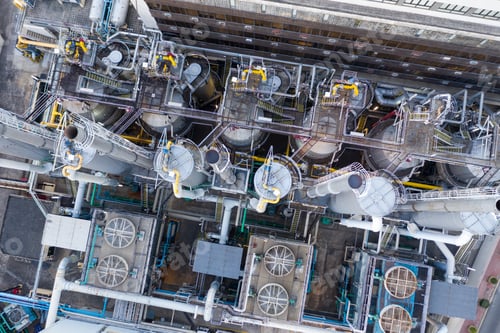Preview: To Kwa Wan, Hong Kong, 29 November 2018: Gas factory in Hong Kong